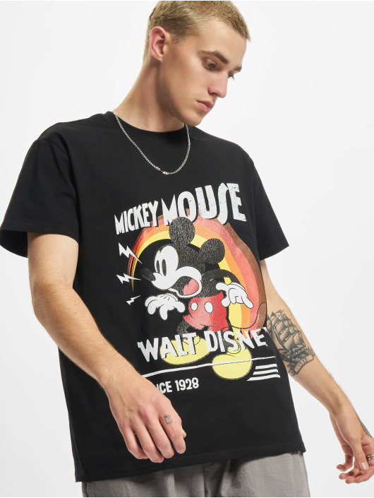 Merchcode T-Shirty Mickey Mouse After Show czarny