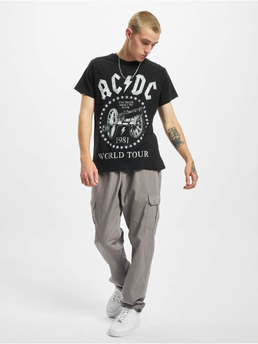Merchcode T-Shirty Acdc For Those About To Rock czarny