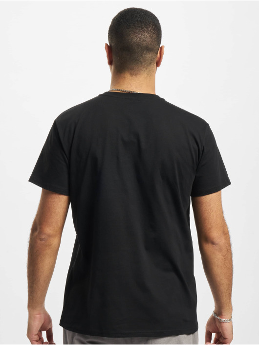 Merchcode T-Shirty Miami Vice Retro Logo czarny