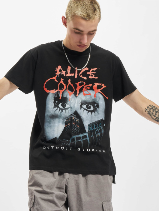 Merchcode T-Shirty Alice Cooper Detroit Stories czarny