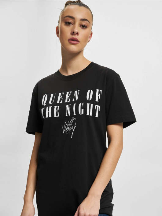 Merchcode T-Shirty Ladies Whitney Queen Of The Night czarny