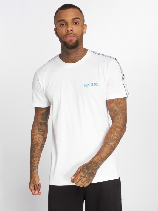 Merchcode T-skjorter Hustler Sidetape hvit