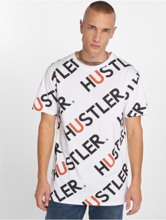 Merchcode T-skjorter Hustler AOP hvit