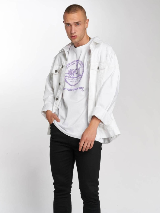 Merchcode T-skjorter Nyu hvit