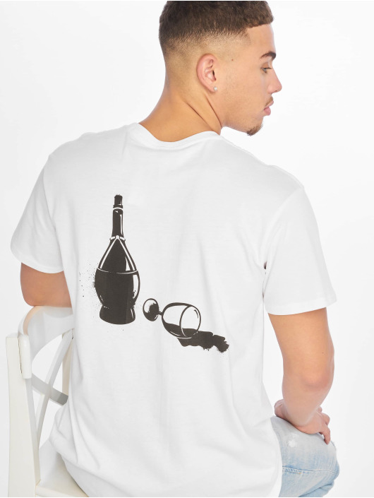 Merchcode T-skjorter Godfather Wine hvit