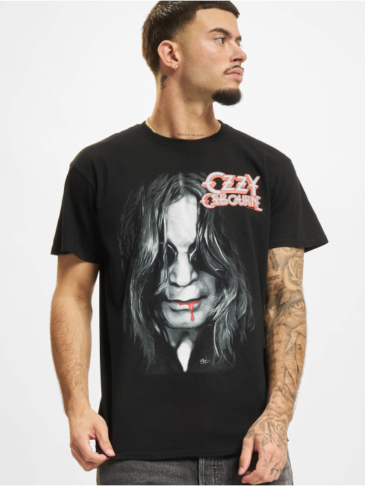 Merchcode Tričká Ozzy Osbourne Face Of Madness èierna