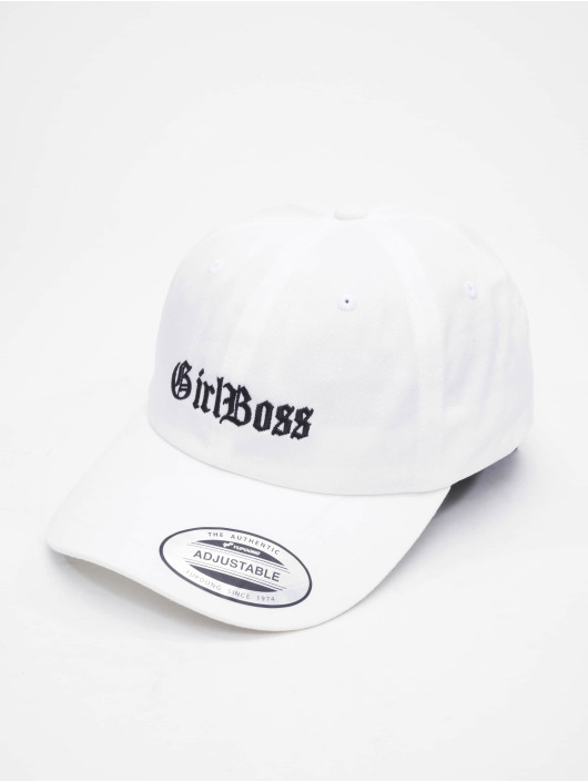 Miss Tee Snapback Caps Girl Boss valkoinen