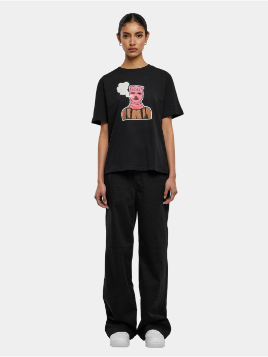 Miss Tee t-shirt Girl Boss zwart