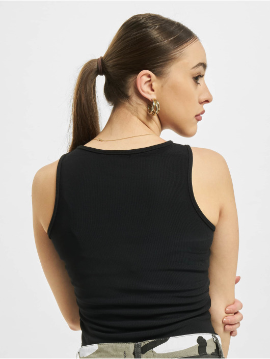 Missguided Body Petite Ribbed Racer Back èierna