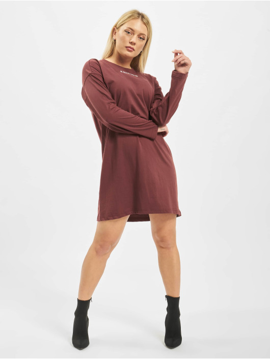Missguided Dress Oversized Longsleeve T-Shirt Edition brown