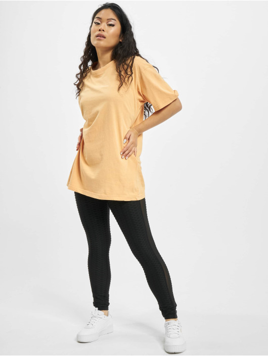 Missguided T-Shirt Washed Oversize orange