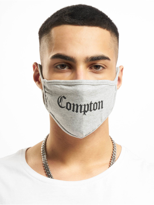 Mister Tee Autres Compton Face Mask gris