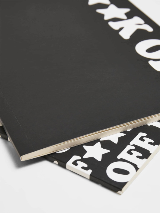 Mister Tee Autres Fuck Off Exercise Book 2-Pack noir