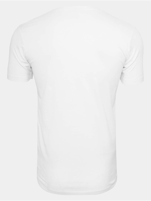 Vivienda lona muy agradable Mister Tee Ropa superiór / Camiseta Wonderful en blanco 948039