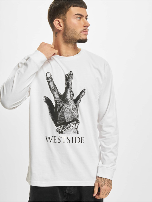 Mister Tee Camiseta de manga larga Westside Connection 2.0 blanco