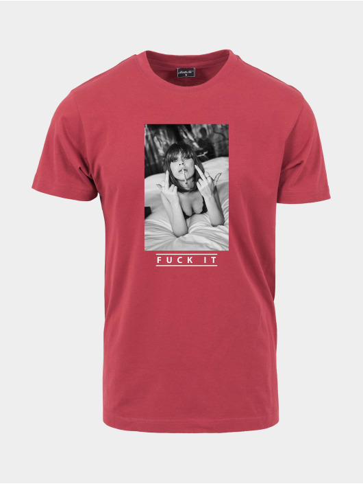 Mister Tee Camiseta Fuck It 2.0 rojo