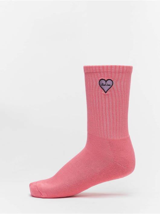 Mister Tee Chaussettes Heart Embroidery 3 Pack multicolore