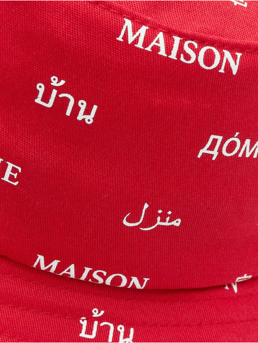 Mister Tee Hat Maison red