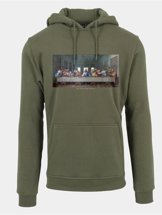 Mister Tee Hoodie Can't Hang With Us oliv