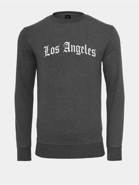 Mister Tee Jersey Los Angeles Wording Crewneck gris