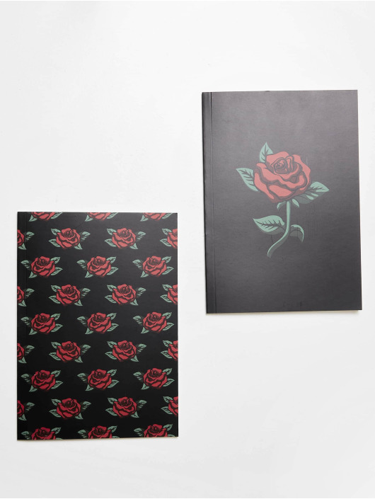Mister Tee Overige Roses Exercise Book 2-Pack zwart