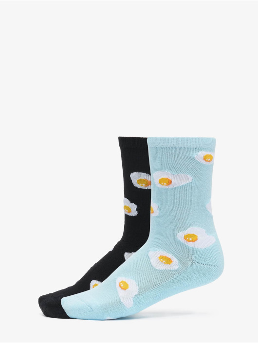 Mister Tee Ponožky Fried Egg 2-Pack èierna