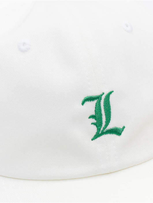 Mister Tee Snapback Caps Letter L Low Profile bialy