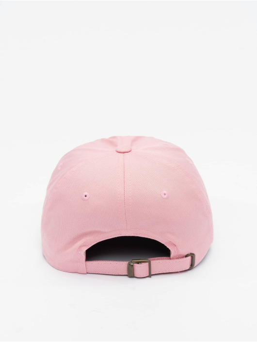 Mister Tee Snapback Caps Letter L Low Profile pink