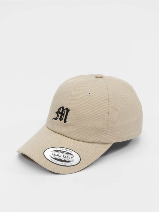 Mister Tee Snapback Caps Letter M Low Profile szary