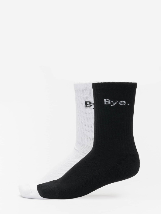 Mister Tee Socks Hi - Bye 2-Pack Short black