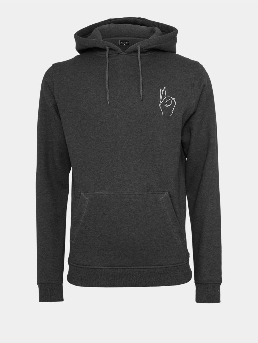 Mister Tee Sudadera Easy Sign gris