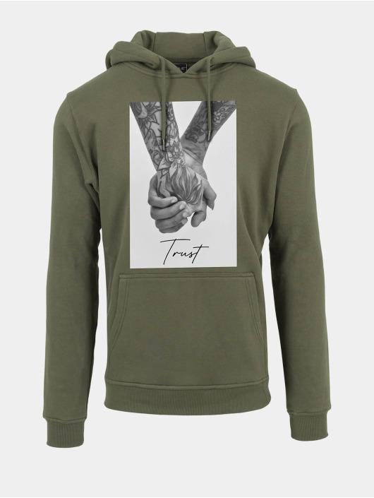 Mister Tee Sudadera Trust 2.0 oliva
