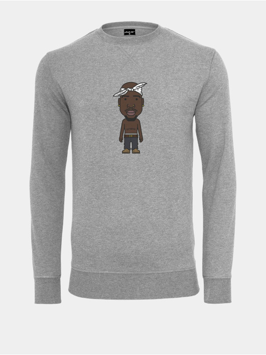 Mister Tee Sweat & Pull La Sketch Crewneck gris