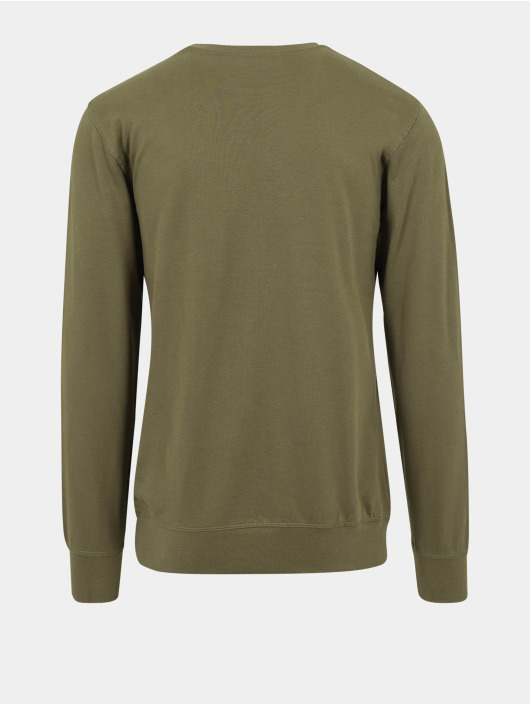 Mister Tee Sweat & Pull Rose Crewneck olive