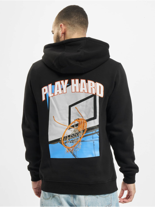 Mister Tee Sweat capuche Play Hard noir