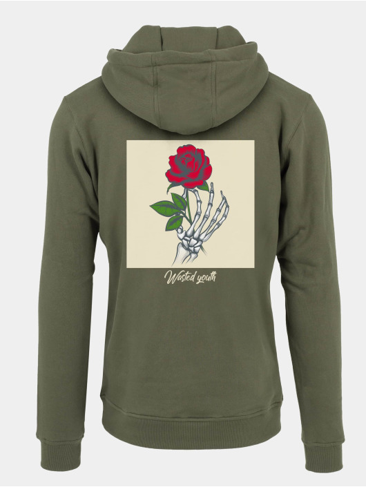 Mister Tee Sweat capuche Wasted Youth olive