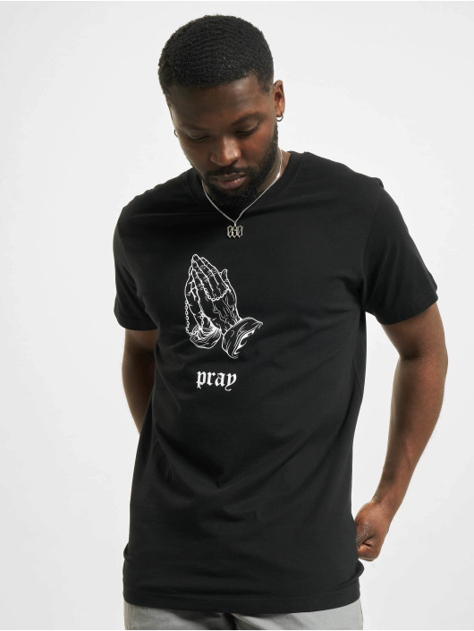 Mister Tee T-paidat Dark Pray musta