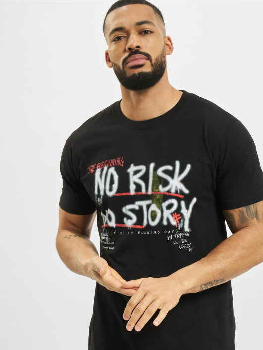 Mister Tee T-paidat No Risk No Story musta