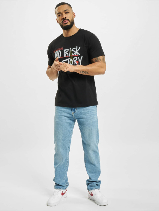 Mister Tee T-paidat No Risk No Story musta