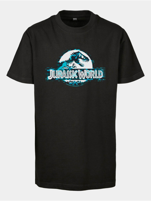 Mister Tee T-paidat Kids Jurassic World Logo musta