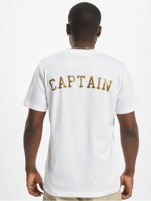 Mister Tee T-paidat Captain valkoinen