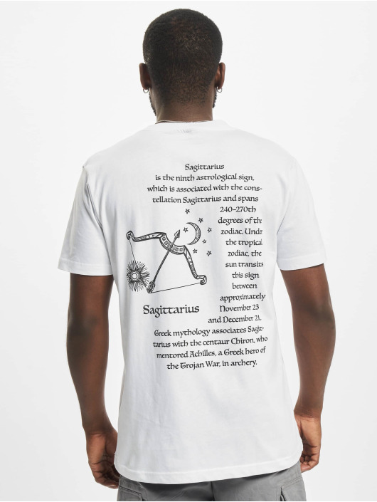 Mister Tee T-shirt Astro Sagittarius bianco