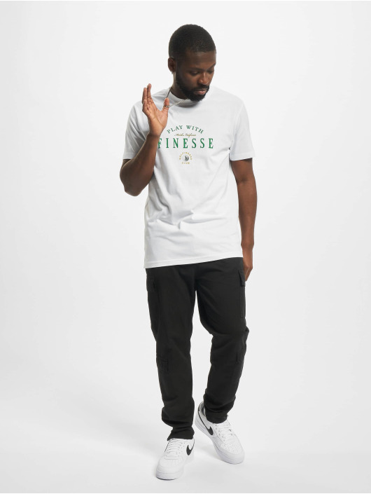 Mister Tee T-shirt Finesse bianco