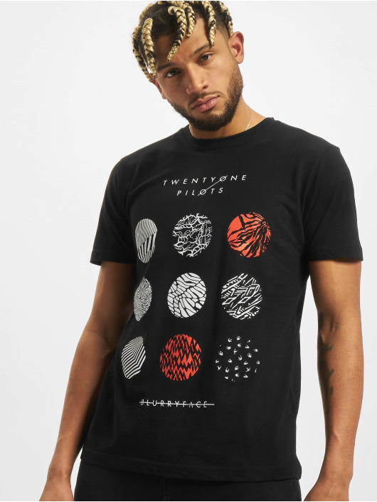 Mister Tee T-Shirt Twenty One Pilots Pattern Circles black