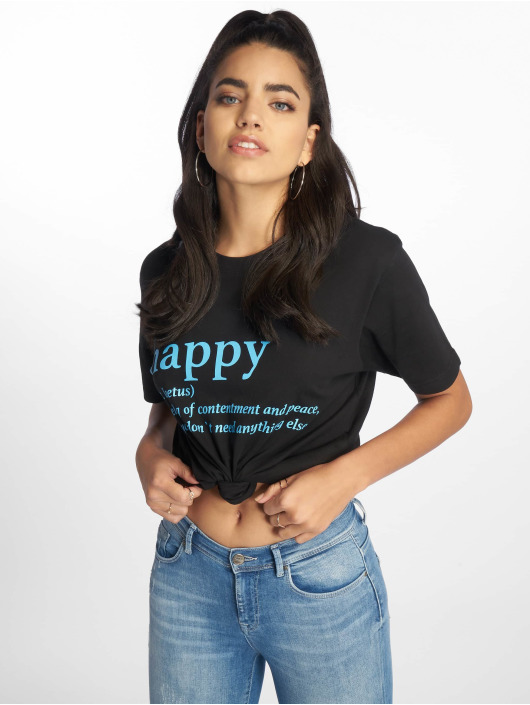 Mister Tee T-Shirt Happy Definition black