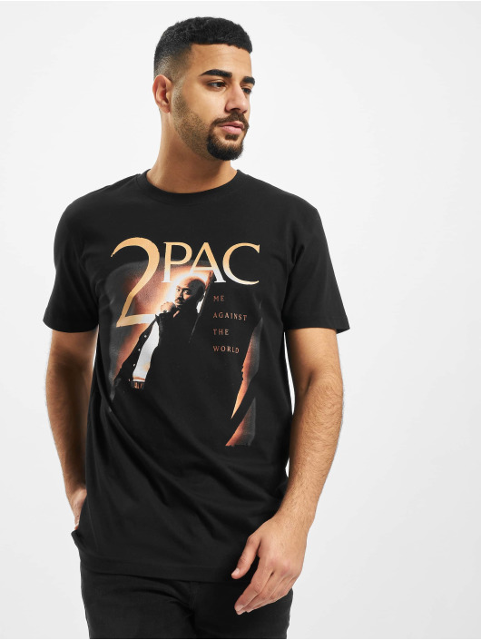 Mister Tee T-Shirt Tupac Me Against The World Cover black