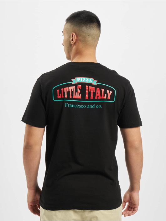 Mister Tee T-Shirt Pizza Francesco black