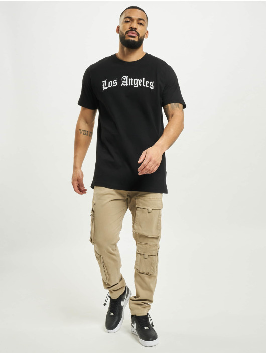 Mister Tee T-Shirt Los Angeles Wording black