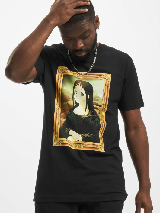 Mister Tee T-Shirt Manga Lisa black