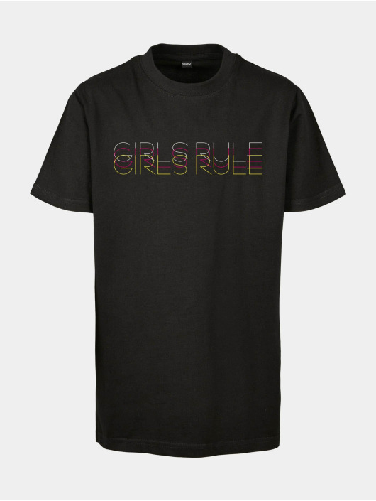 Mister Tee T-Shirt Kids -  Girls Rule black